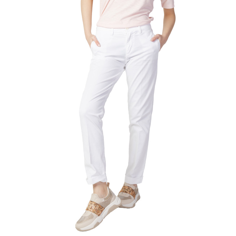Blauer Kelnės  23SBLDP01319 White