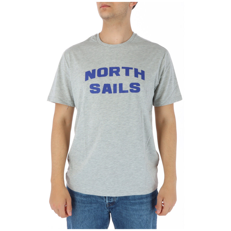 North Sails Marškinėliai 902418 Grey