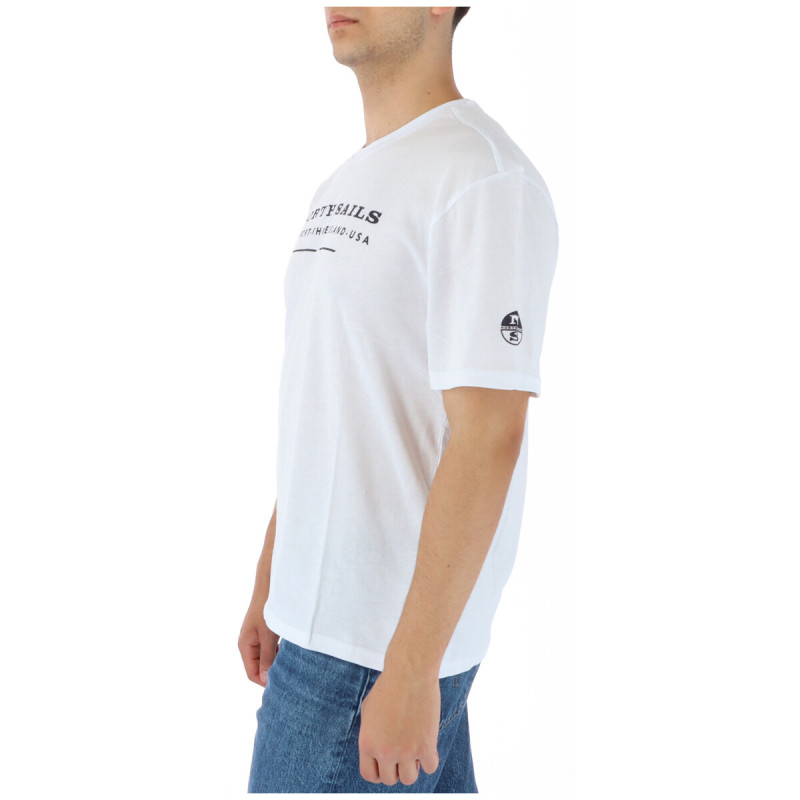 North Sails Marškinėliai 902402 White