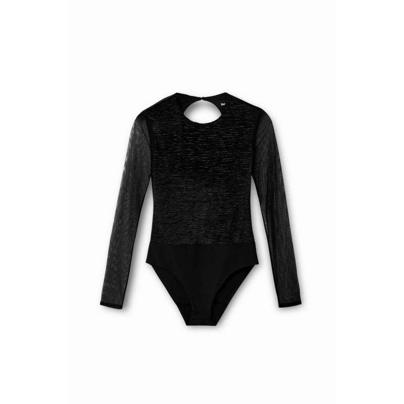 Desigual Marškinėliai 22WWQK16 Black
