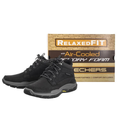Skechers Respected Boswell Black 204454/BLK (SK189-a) batai