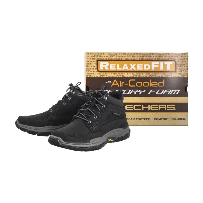 Skechers Respected Boswell Black 204454/BLK (SK189-a) batai
