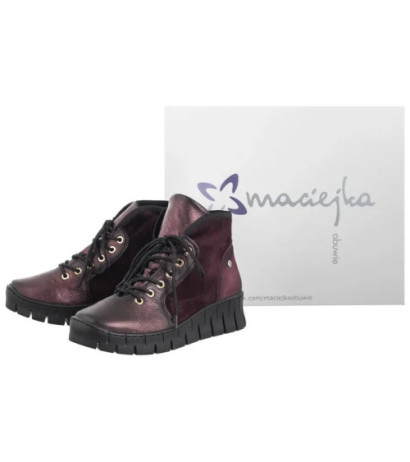 Maciejka Bordowe 06702-23/00-8 (MA1292-b) bateliai