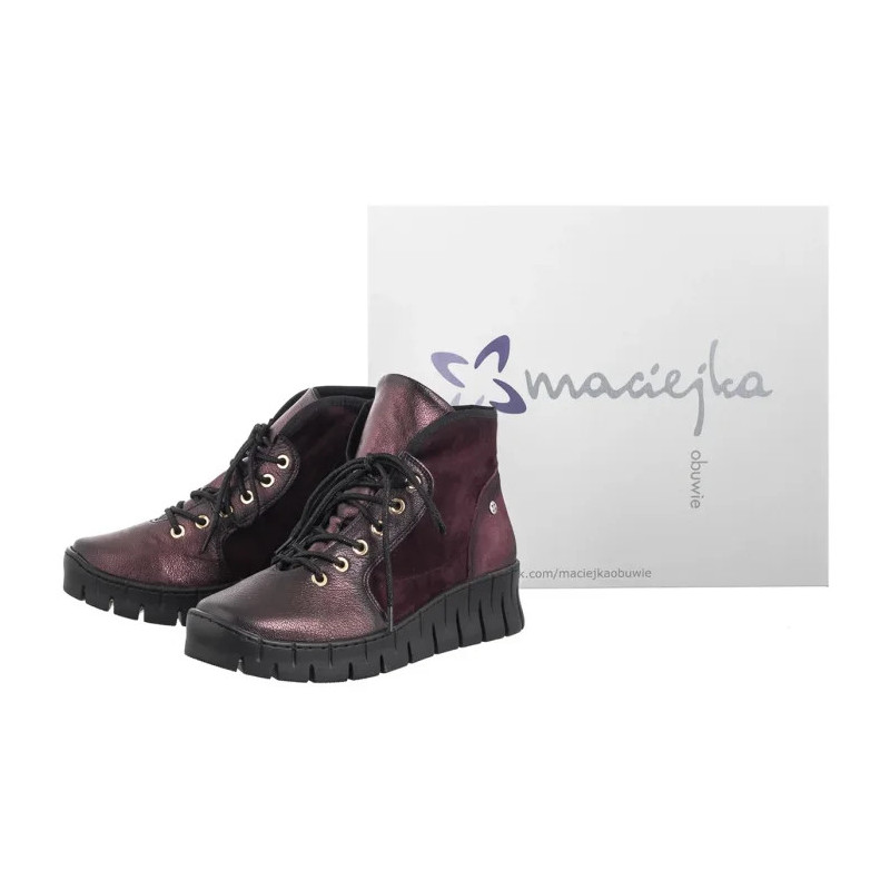 Maciejka Bordowe 06702-23/00-8 (MA1292-b) bateliai