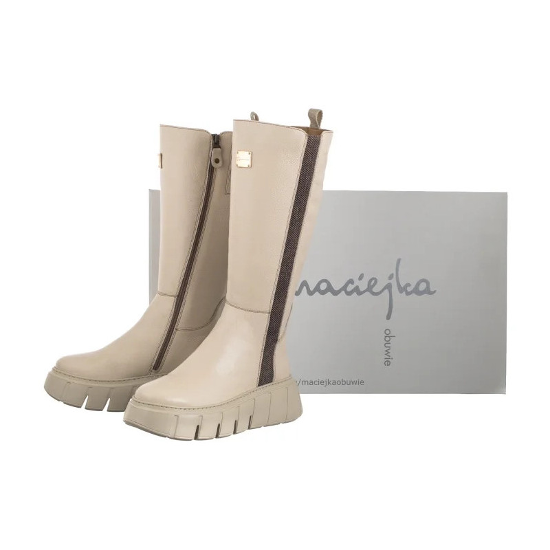 Maciejka Beżowe 06755-04/00-8  (MA1294-a) bateliai