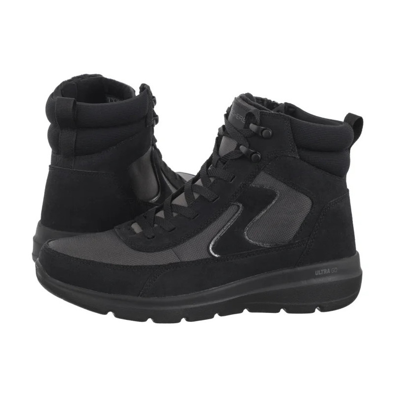 Skechers Glacial Ultra Wanderlust Black/Gray 144198/BKGY (SK186-a) sportiniai bateliai