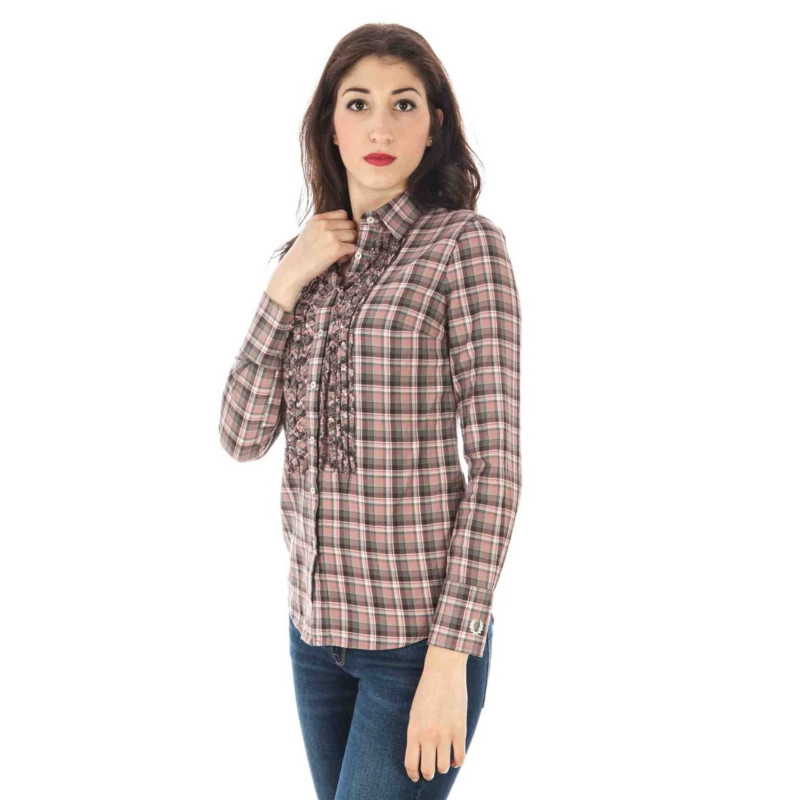Fred perry marškiniai 31213264 Rožinė