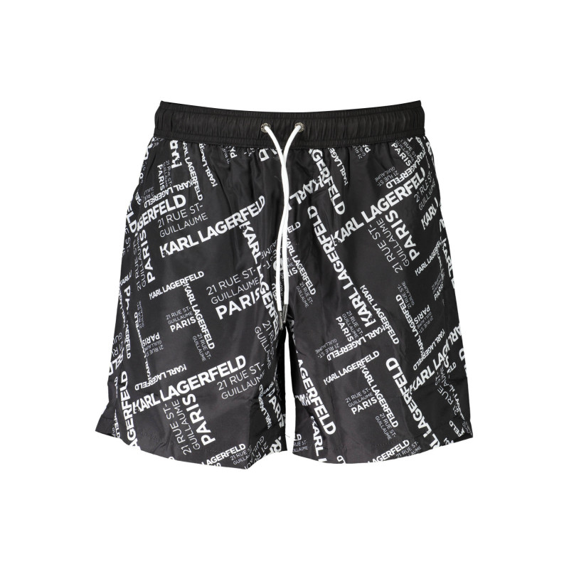 Karl lagerfeld beachwear maudymosi šortai KL20MBM08 Juoda