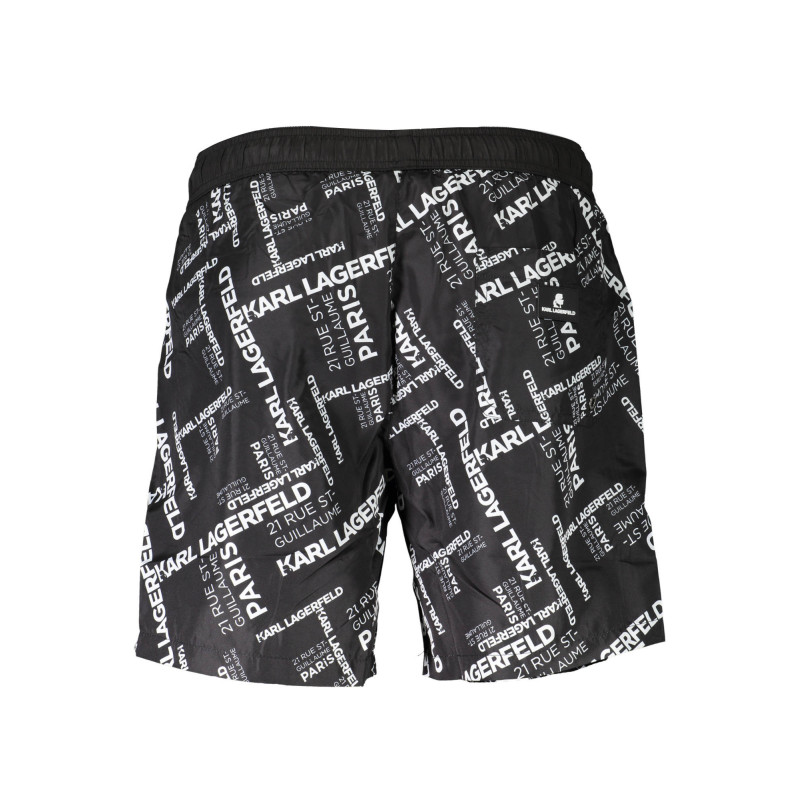 Karl lagerfeld beachwear maudymosi šortai KL20MBM08 Juoda