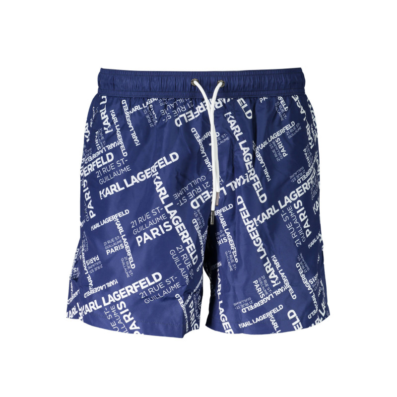 Karl lagerfeld beachwear maudymosi šortai KL20MBM08 Mėlyna