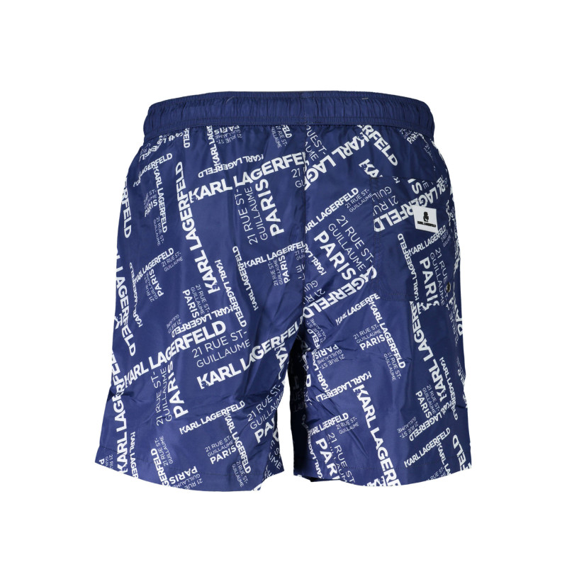 Karl lagerfeld beachwear maudymosi šortai KL20MBM08 Mėlyna