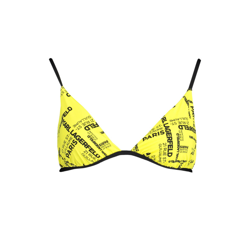 Karl lagerfeld beachwear rankšluostis KL20WTP20 Geltona