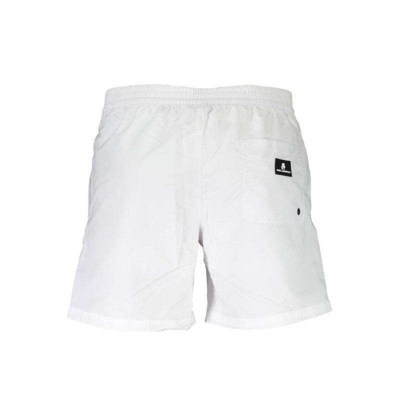 Karl lagerfeld beachwear maudymosi šortai KL19MBM02 Balta