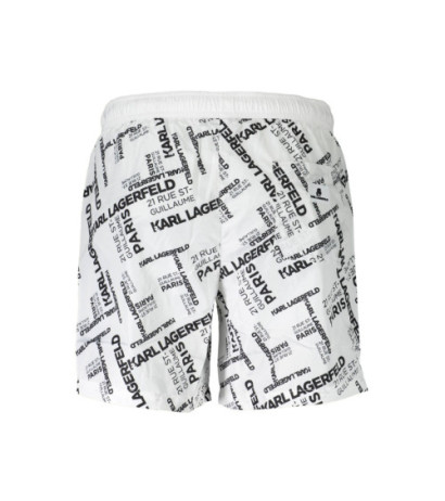 Karl lagerfeld beachwear maudymosi šortai KL20MBM08 Balta