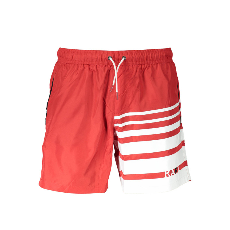 Karl lagerfeld beachwear maudymosi šortai KL20MBM03 Raudona