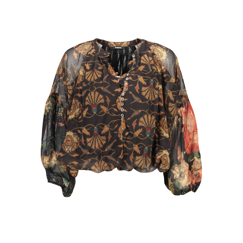 Desigual marškiniai 21WWBW59 Juoda