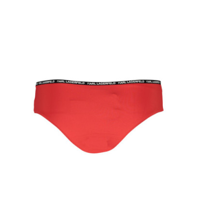 Karl lagerfeld beachwear rankšluostis KL21WBT02 Raudona
