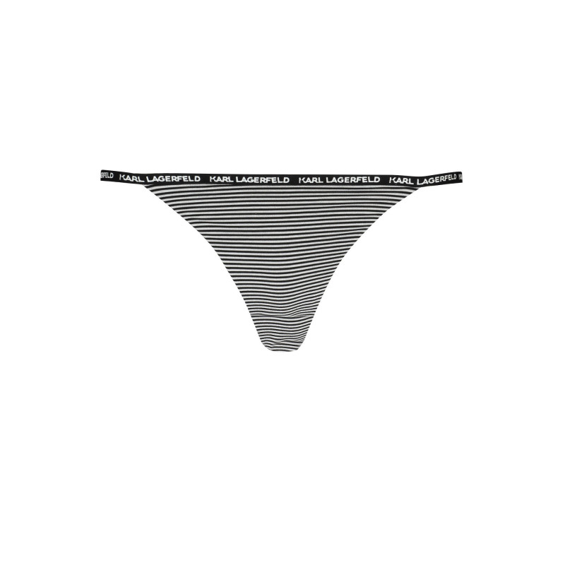 Karl lagerfeld beachwear rankšluostis KL21WBT03 Juoda