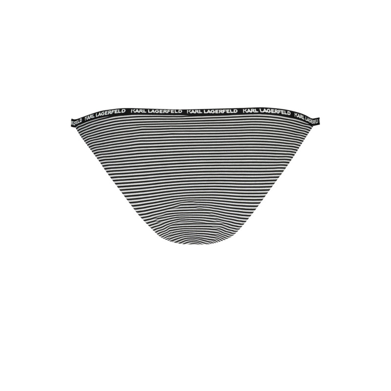 Karl lagerfeld beachwear rankšluostis KL21WBT03 Juoda