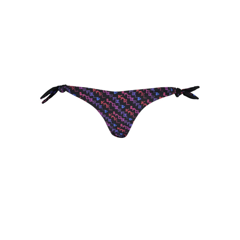 Karl lagerfeld beachwear rankšluostis KL21WBT19 Juoda