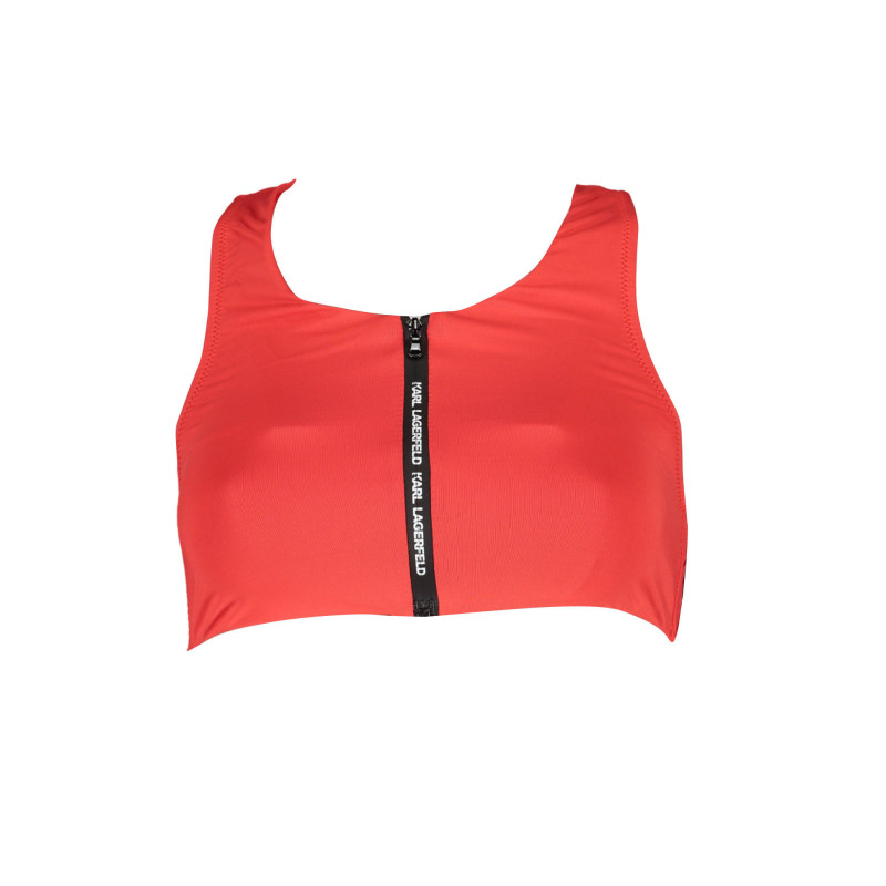 Karl lagerfeld beachwear rankšluostis KL21WTP23 Raudona