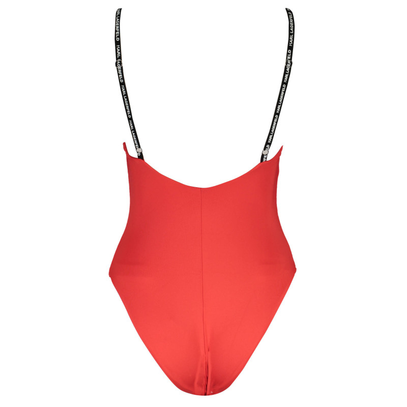 Karl lagerfeld beachwear rankšluostis KL21WOP01 Raudona