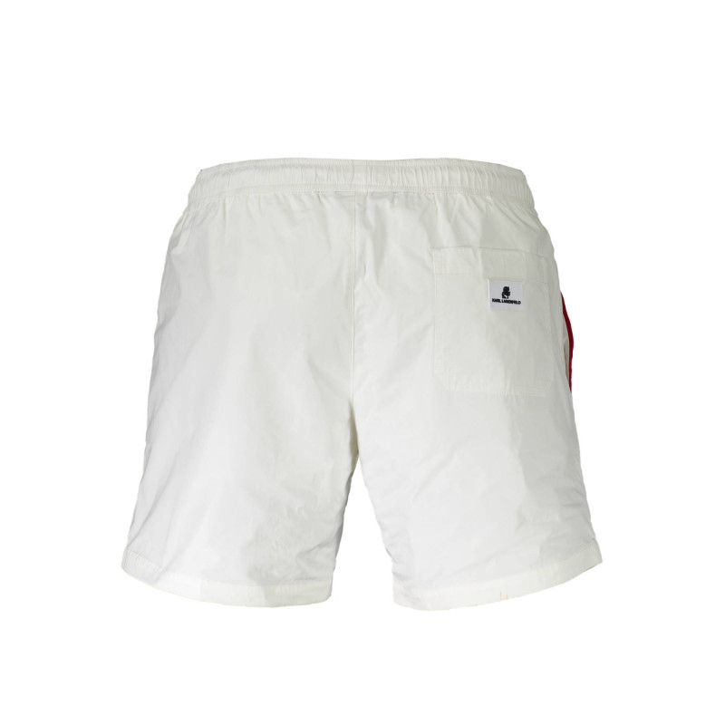 Karl lagerfeld beachwear maudymosi šortai KL20MBM01 Balta