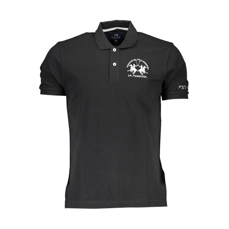 La martina polo marškinėliai XMP010-PK001 Juoda