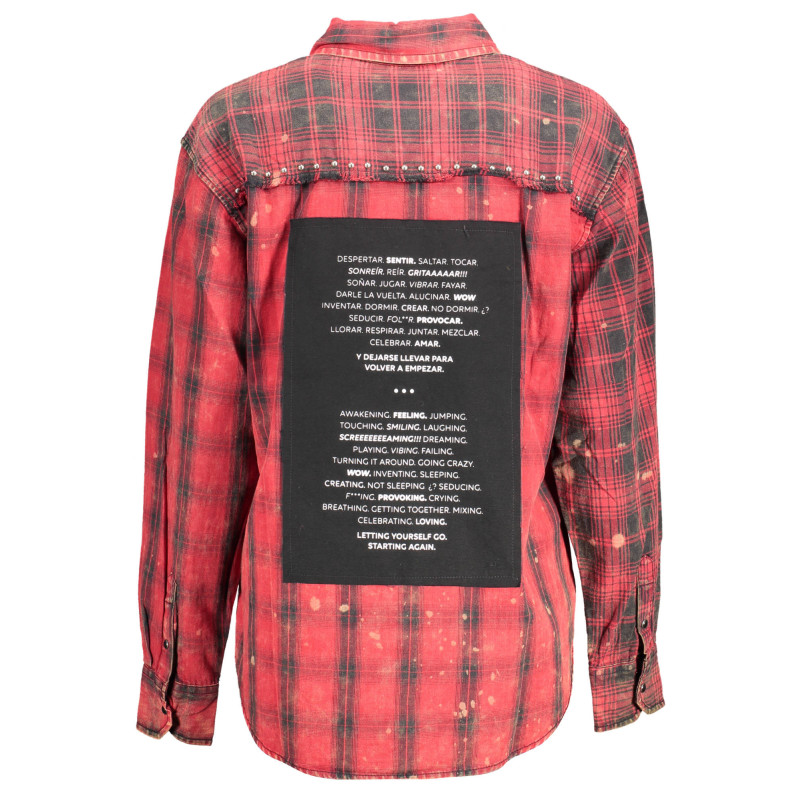 Desigual marškiniai 22WWCW10 Raudona