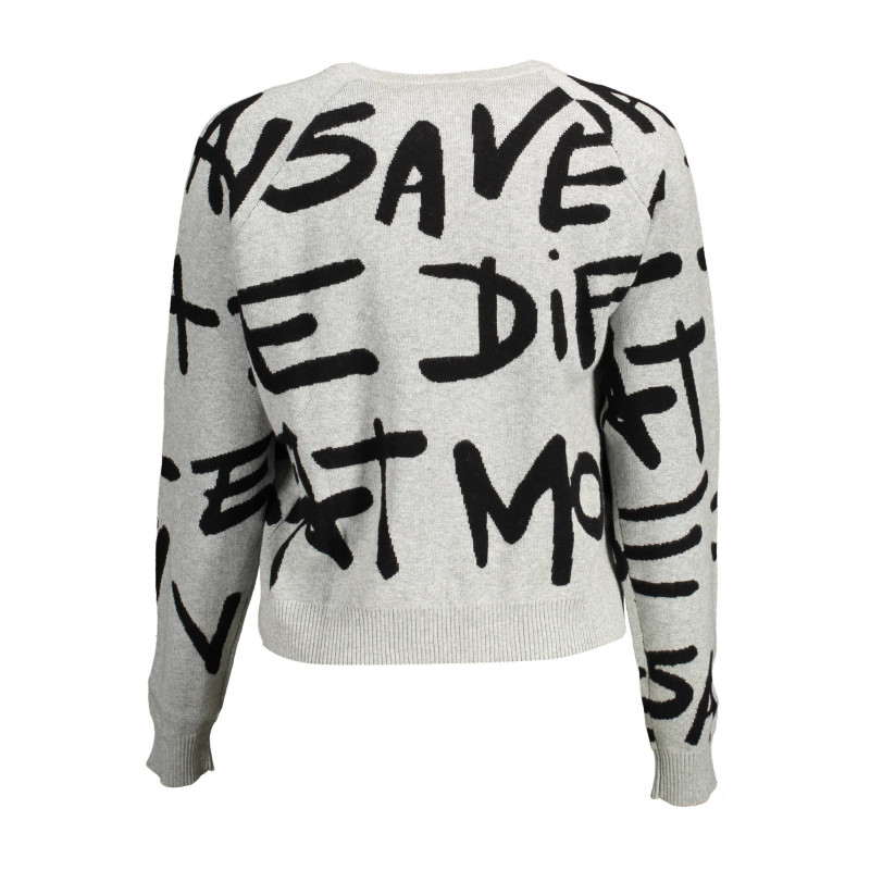 Desigual megztinis 22WWJFA6 Pilka
