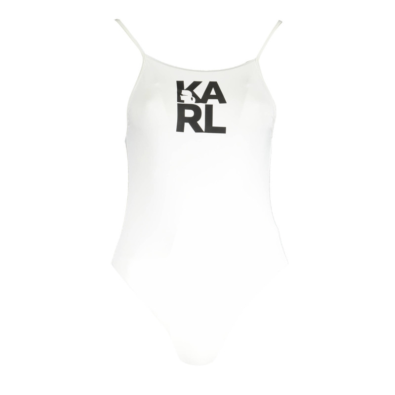 Karl lagerfeld beachwear rankšluostis KL22WOP01 Balta