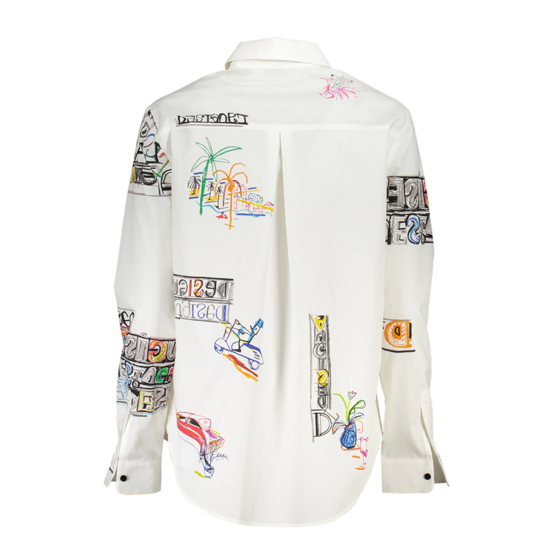Desigual marškiniai 23SWCW26 Balta