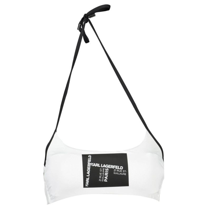 Karl lagerfeld beachwear rankšluostis KL20WTP23 Balta
