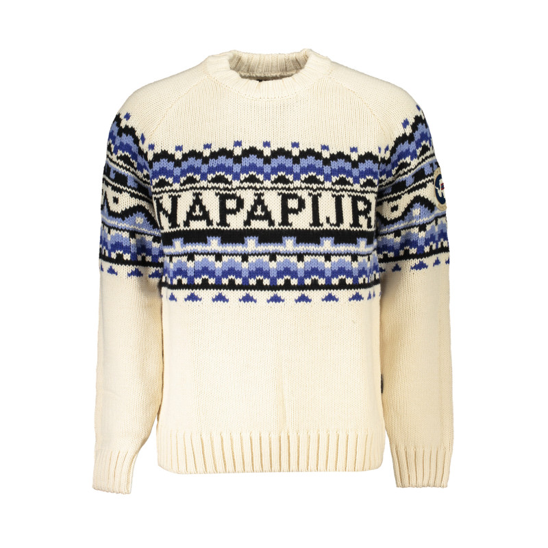 Napapijri megztinis NP0A4HHJDHORLICK Balta