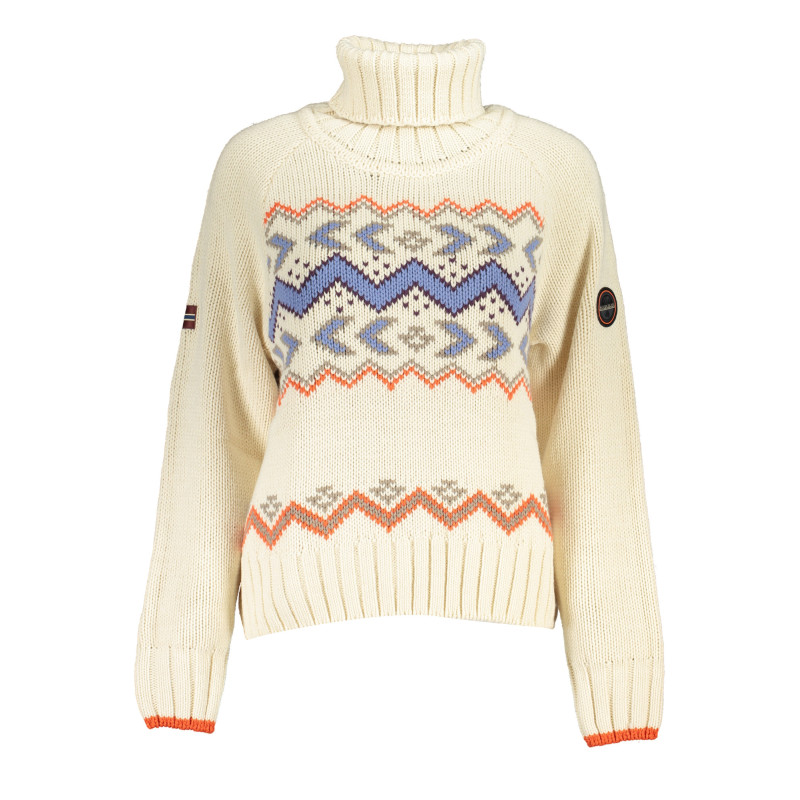Napapijri megztinis NP0A4HCXDNATHANIELW Beige