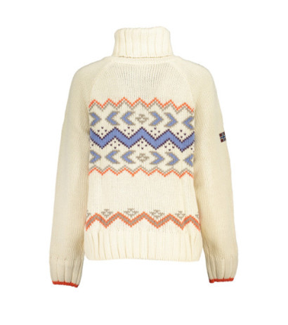 Napapijri megztinis NP0A4HCXDNATHANIELW Beige