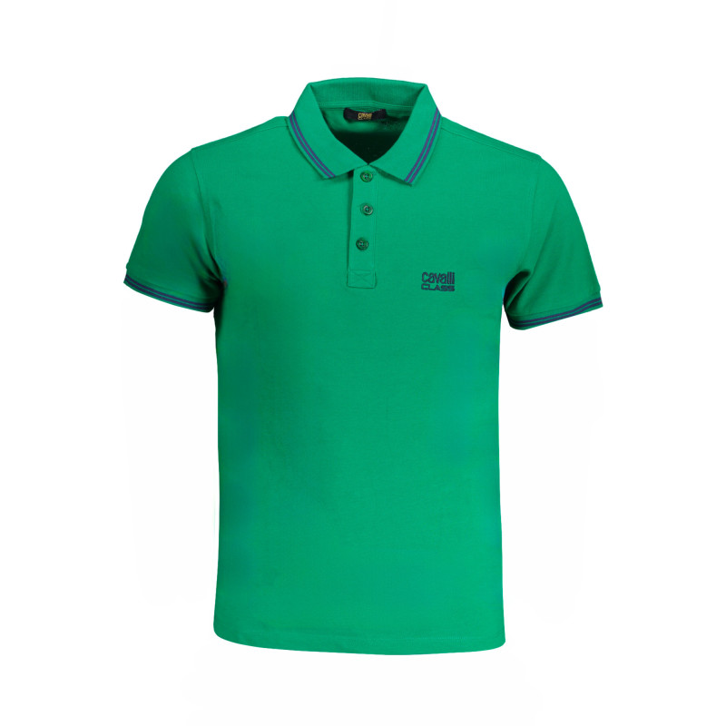 Cavalli class polo marškinėliai QXT64YKB002 Žalia