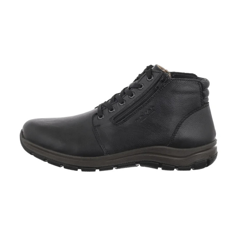 Rieker Czarne 03652-00 Black (RI223-a) batai
