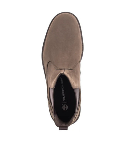 Timberland Britton Road Mid Chelsea Boot Medium Brown Nubuck 0A6A4W EM5 (TI141-a) batai