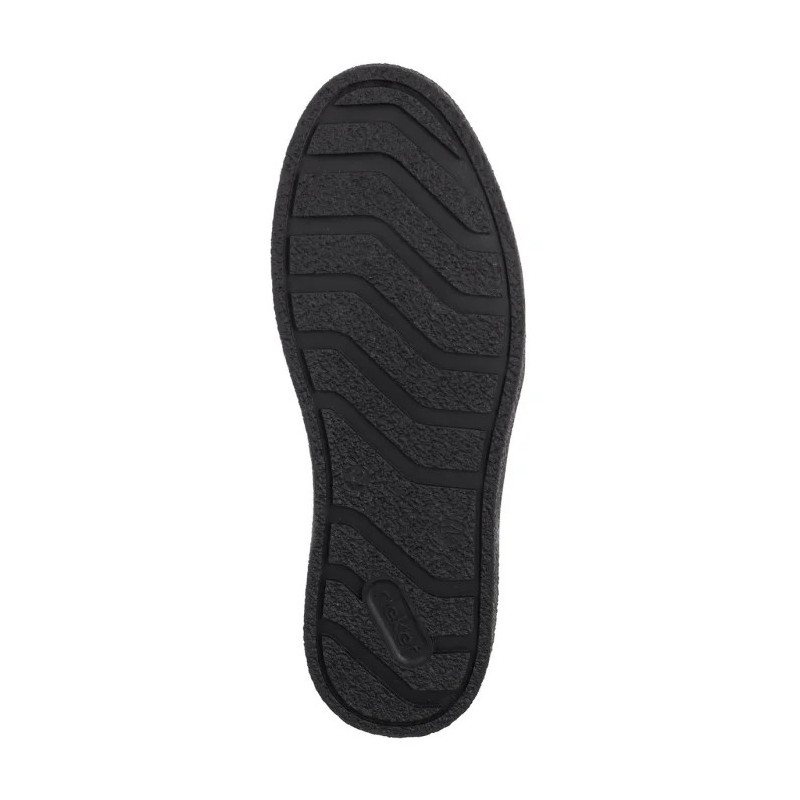 Rieker Czarne 31030-00 Black (RI224-a) žygio batai