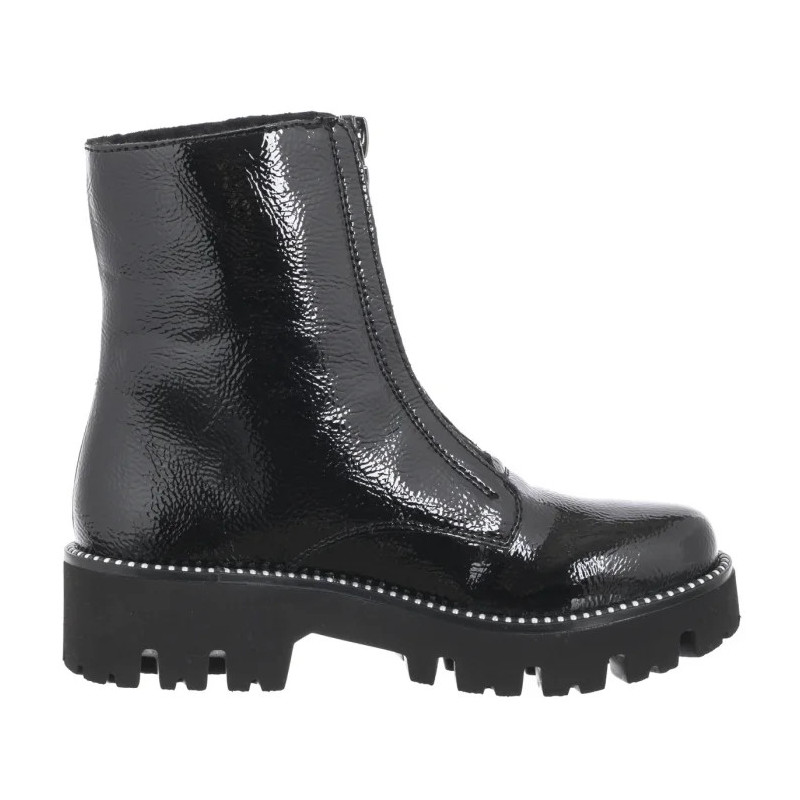Rieker Czarne Lakierowane Y3351-00 Black (RI218-a) bateliai
