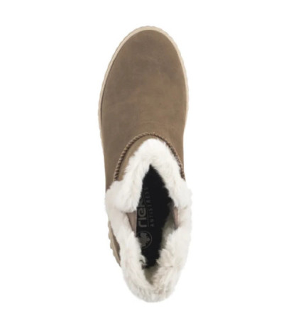 Rieker Brązowe N2560-24 Brown (RI219-a) bateliai