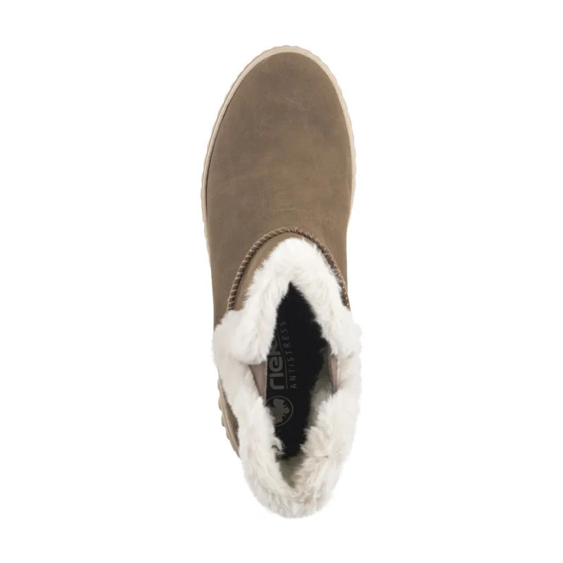 Rieker Brązowe N2560-24 Brown (RI219-a) bateliai