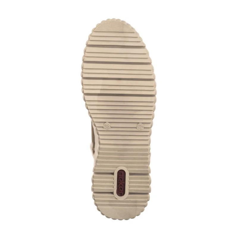 Rieker Brązowe N2560-24 Brown (RI219-a) bateliai