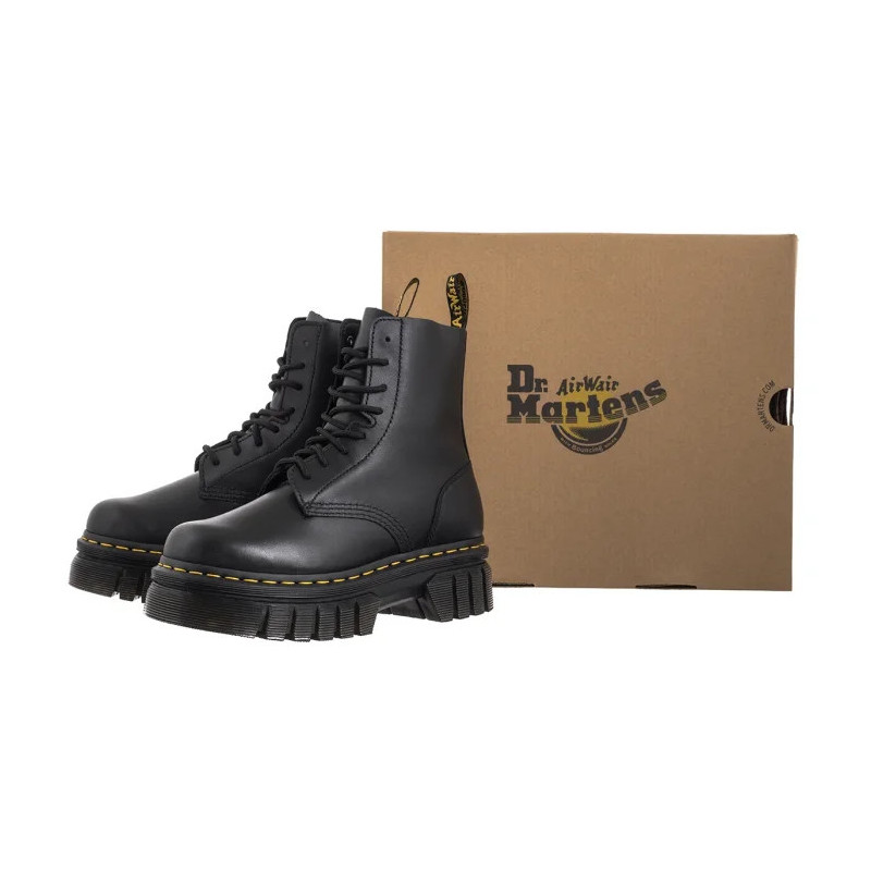 Dr. Martens Audrick 8-Eye Boot Nappa Lux Black 27149001 (DR97-a) batai