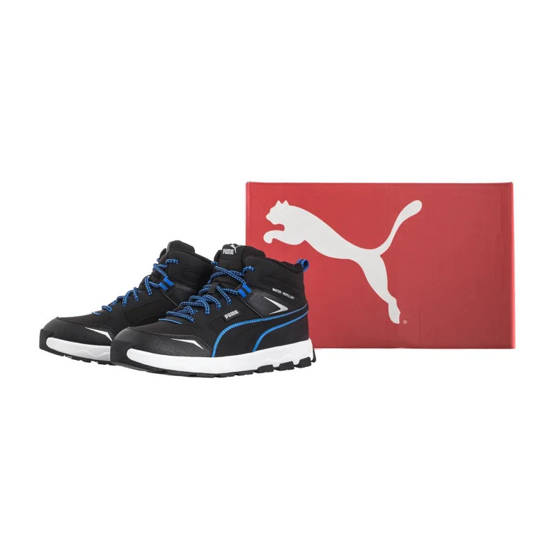 Puma Evolve Trail Jr Puma Black-Hyperlink Blue 397644-01 (PU604-a) sportiniai bateliai
