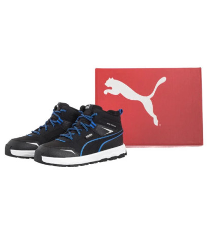 Puma Evolve Trail PS Puma Black-Hyperlink Blue 397645-01 (PU611-b) sportiniai bateliai