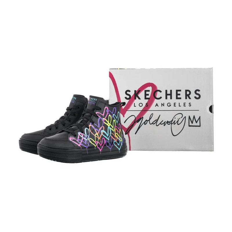 Skechers Hyperlift Love Daze Black/Multi 314075L/BKMT (SK196-a) sportiniai bateliai