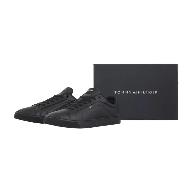 Tommy Hilfiger Icon Court Lth Flag Ess Black FM0FM05317 BDS (TH1230-a) sportiniai bateliai