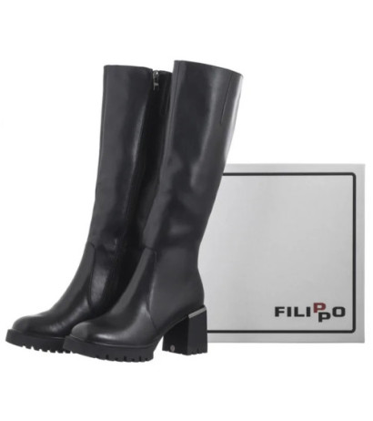 Filippo Czarne DKZ6410/24 BK (FO134-a) bateliai